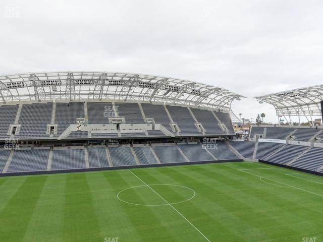 Seating view for BMO Stadium Section Founders Club E