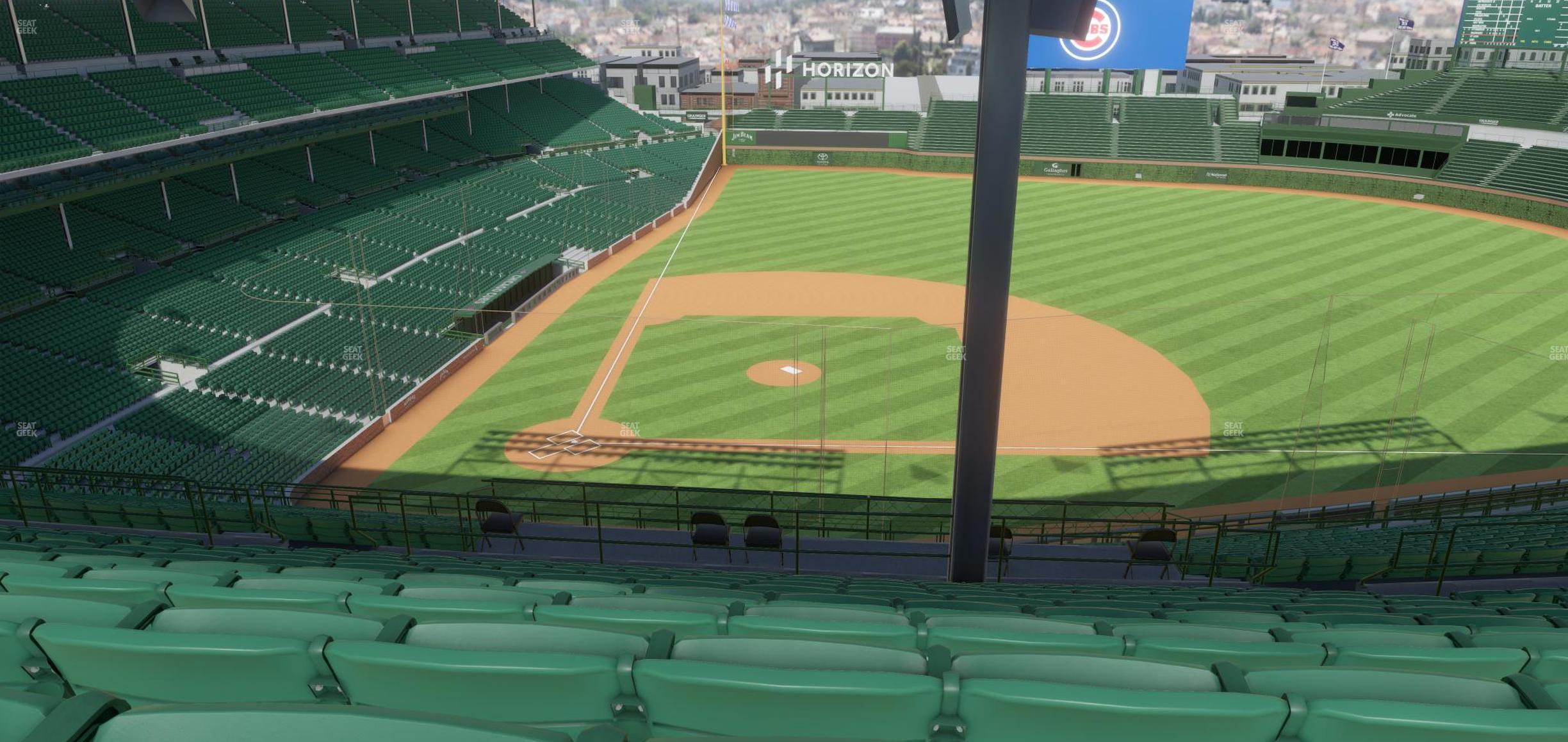 Seating view for Wrigley Field Section 423 Right