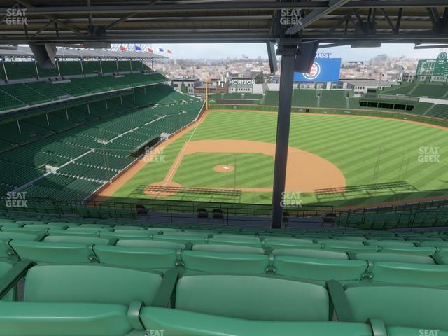 Seating view for Wrigley Field Section 423 Right