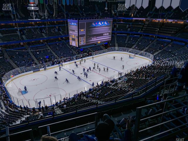 Seating view for Amalie Arena Section 319