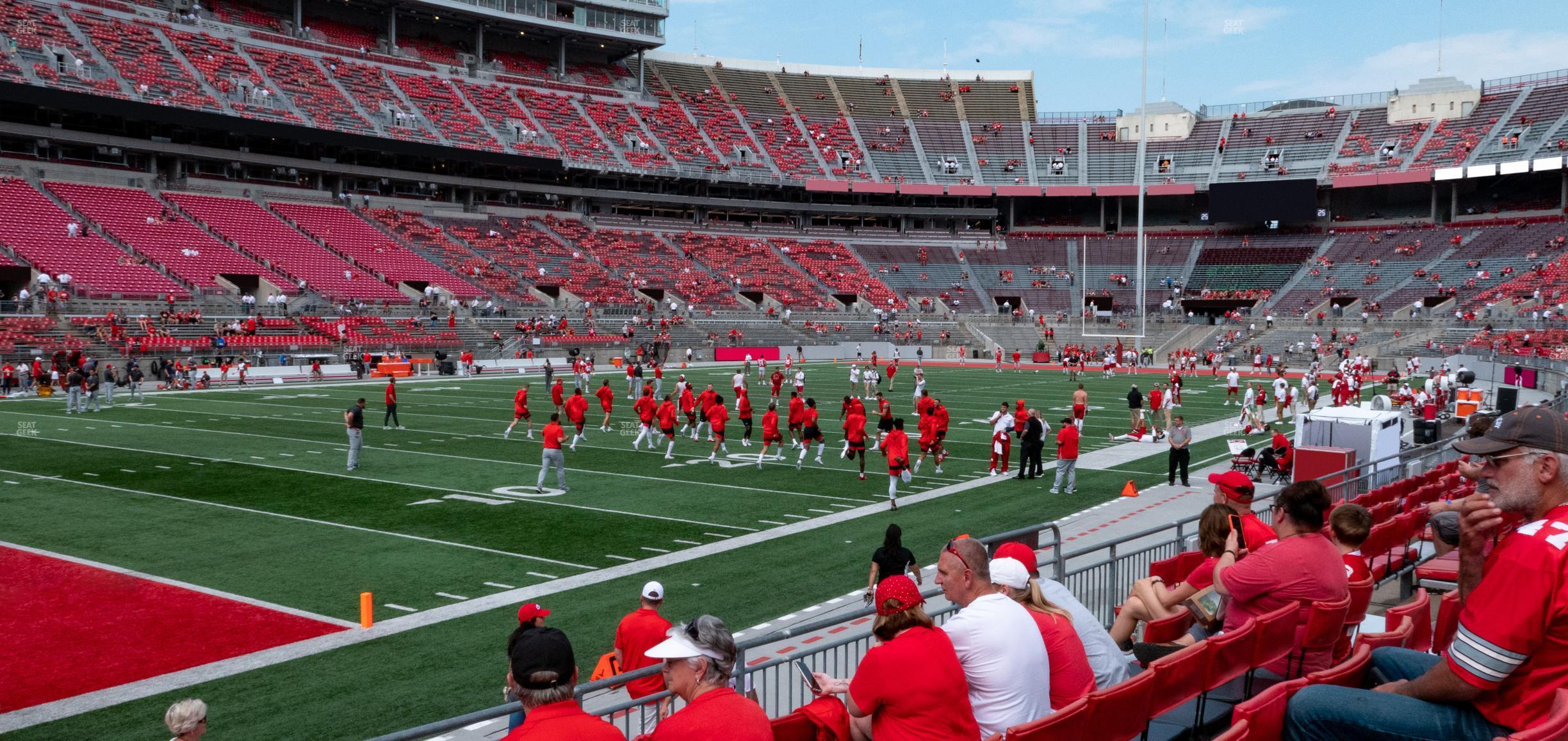 Seating view for Ohio Stadium Section 28 Aa