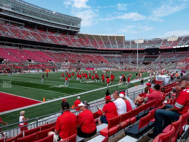 Seating view for Ohio Stadium Section 28 Aa