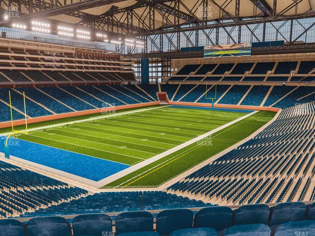 Seating view for Ford Field Section 223