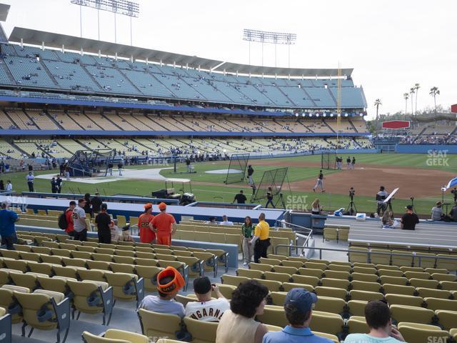 Seating view for Dodger Stadium Section 26 Fd