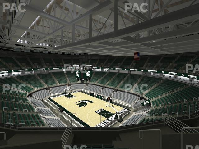 Seating view for Jack Breslin Student Events Center Section 222