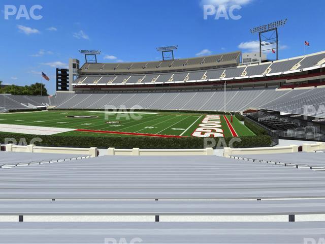 Seating view for Sanford Stadium Section 127