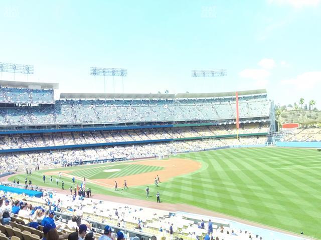 Seating view for Dodger Stadium Section 158 Lg