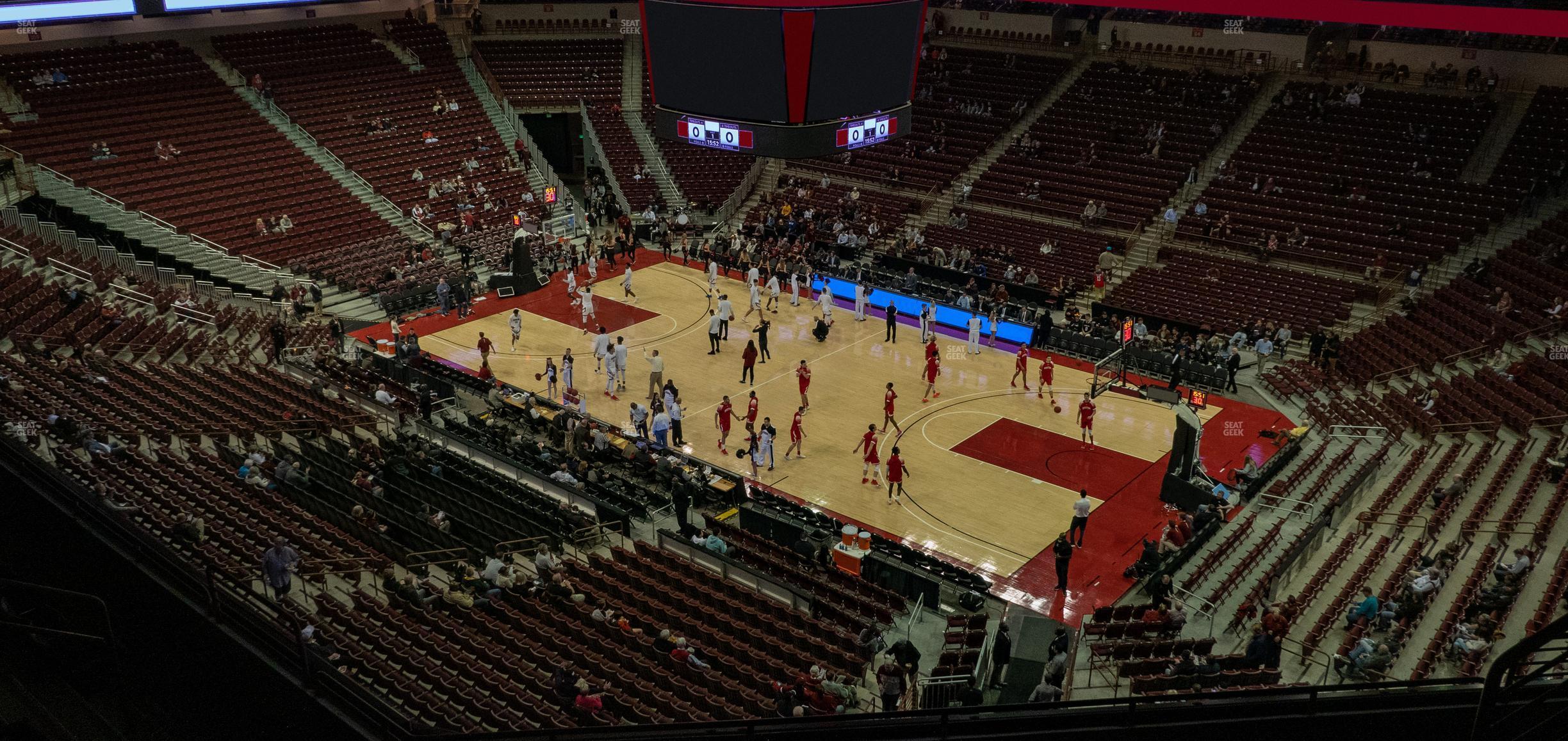 Seating view for Colonial Life Arena Section 205