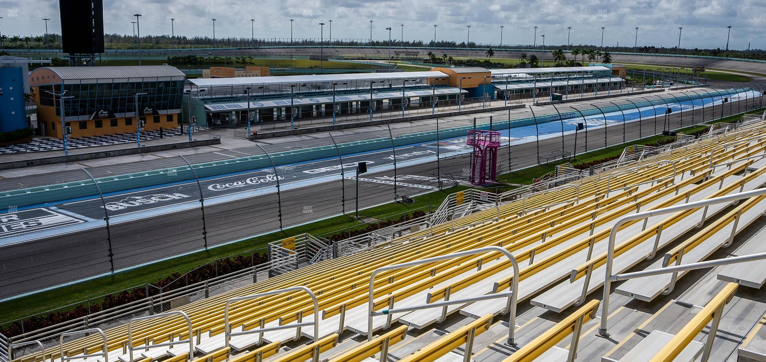 Seating view for Homestead-Miami Speedway Section 233