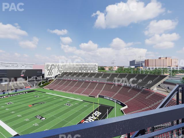 Seating view for Nippert Stadium Section Rooftop