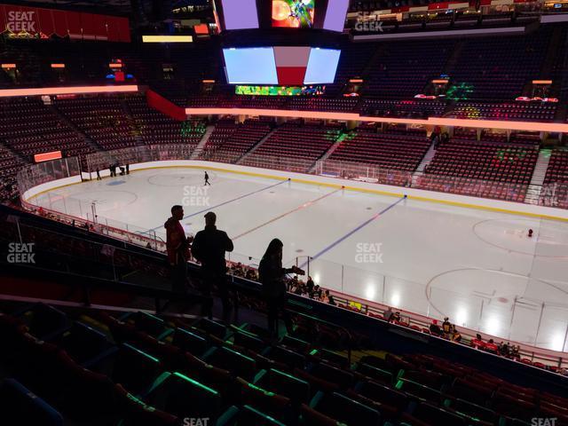 Seating view for Scotiabank Saddledome Section 214