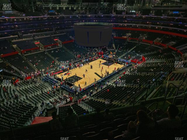 Seating view for Crypto.com Arena Section 322