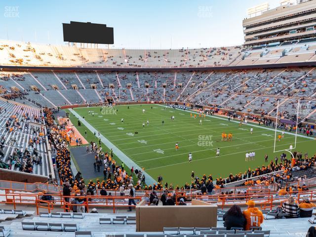 Seating view for Neyland Stadium Section Z 11