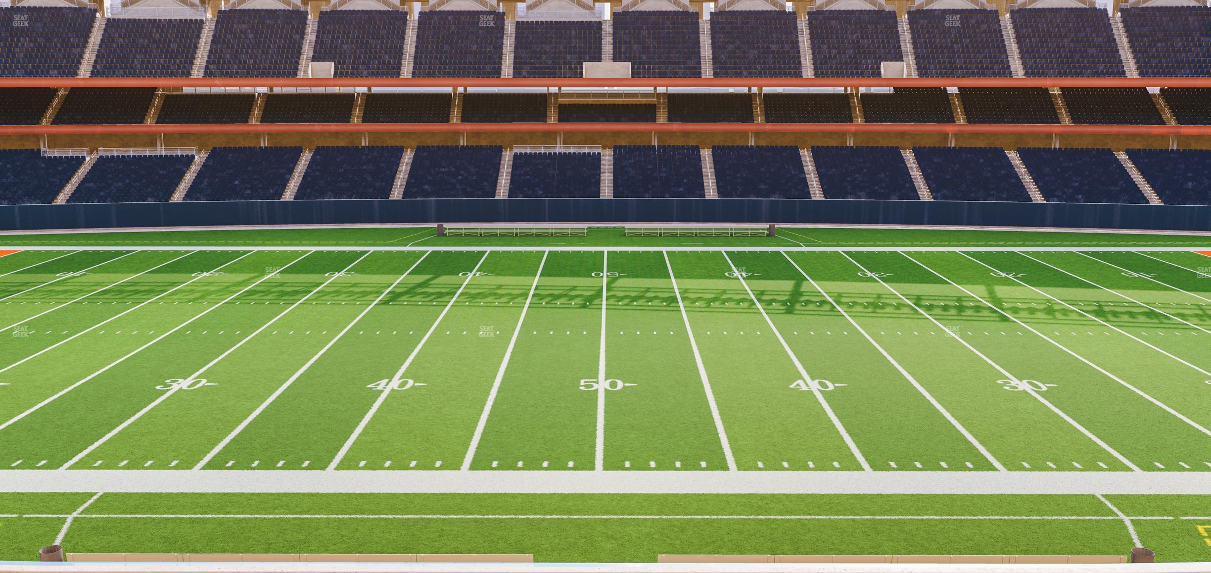 Seating view for Soldier Field Section 209 Club