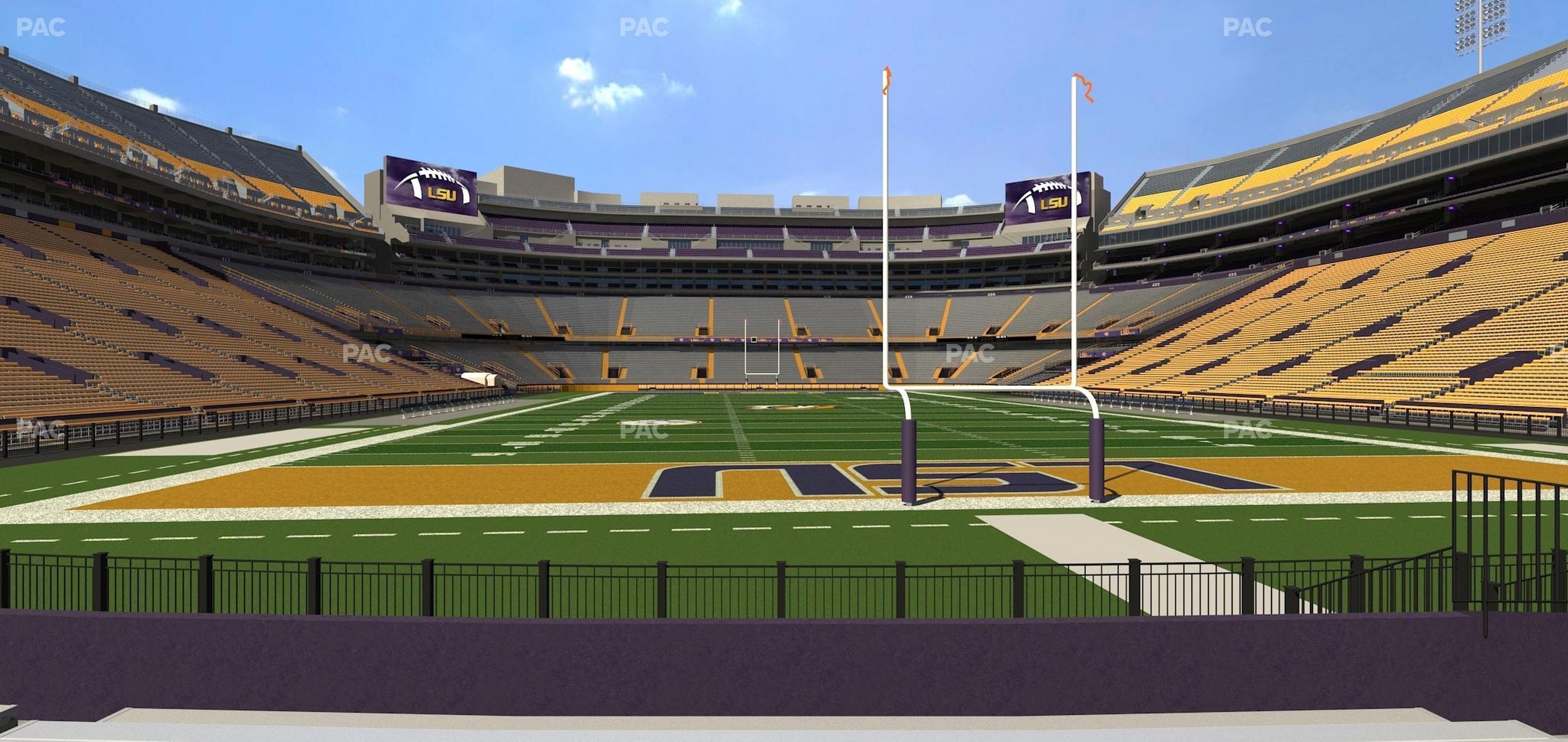 Seating view for Tiger Stadium Section 206