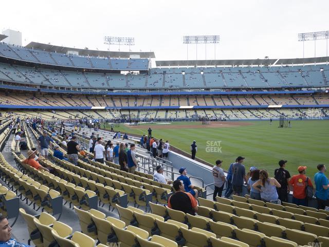 Seating view for Dodger Stadium Section 48 Fd