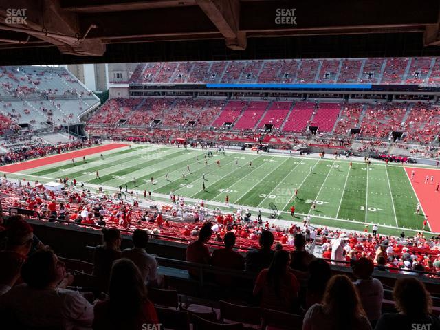 Seating view for Ohio Stadium Section 16 B