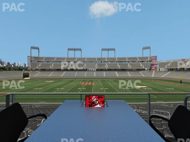 Seating view for TDECU Stadium Section Loge Box 12