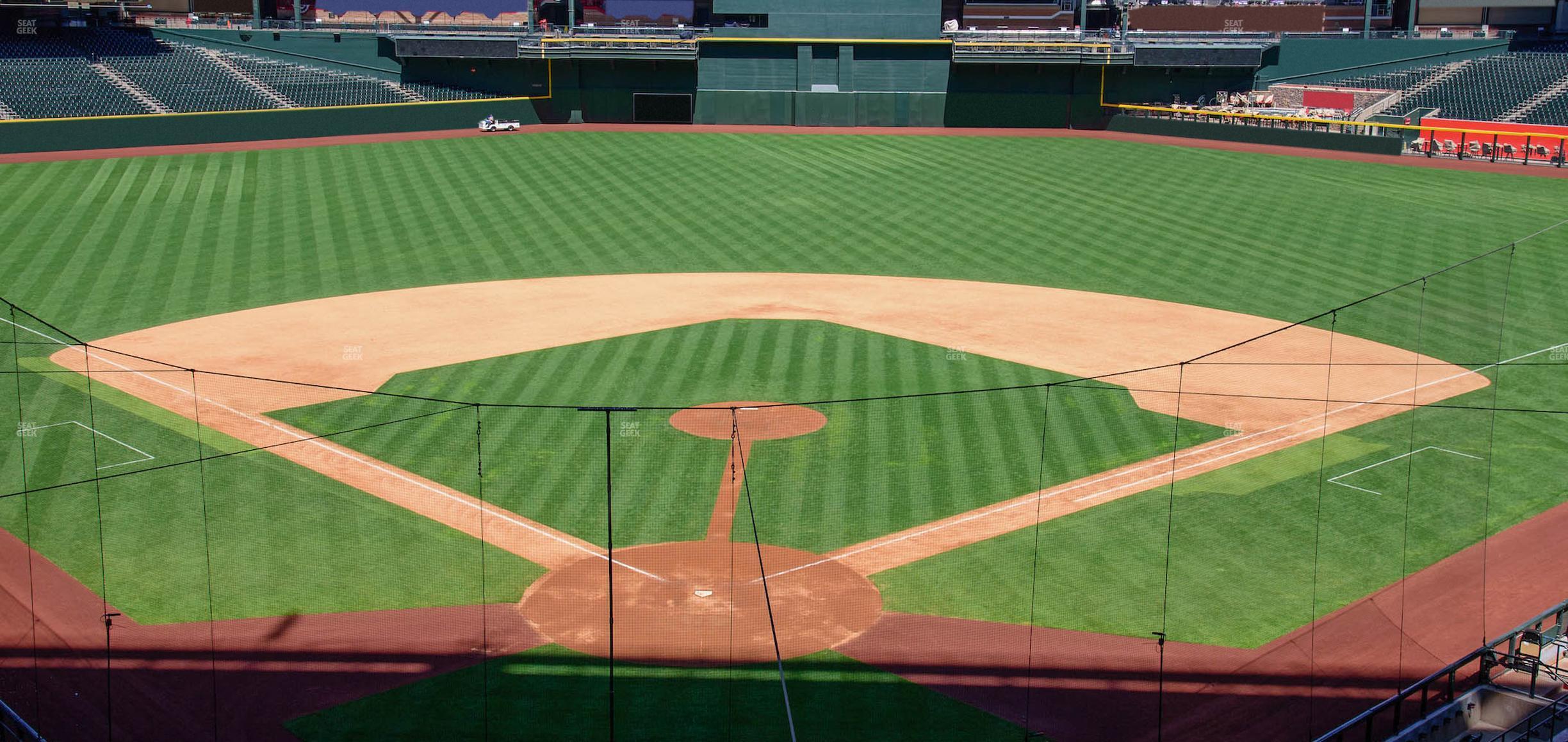 Seating view for Chase Field Section 210 D W