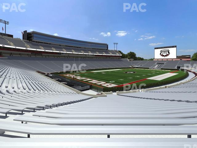 Seating view for Sanford Stadium Section 114