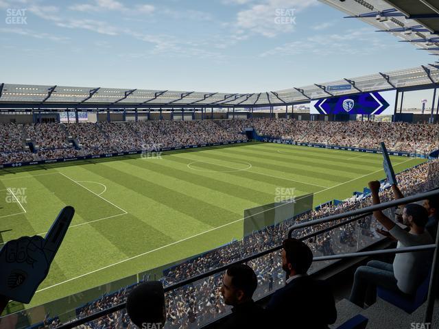 Seating view for Children's Mercy Park Section Suite 401