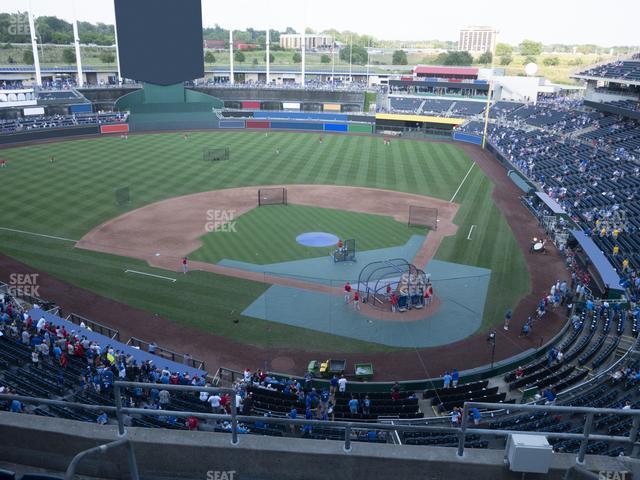 Seating view for Kauffman Stadium Section 416