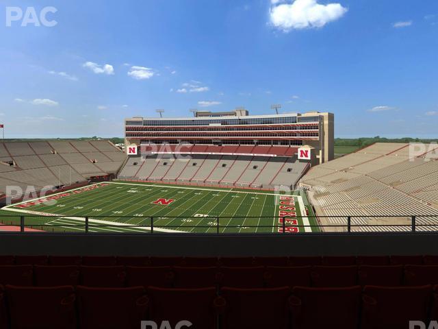 Seating view for Memorial Stadium Nebraska Section 403