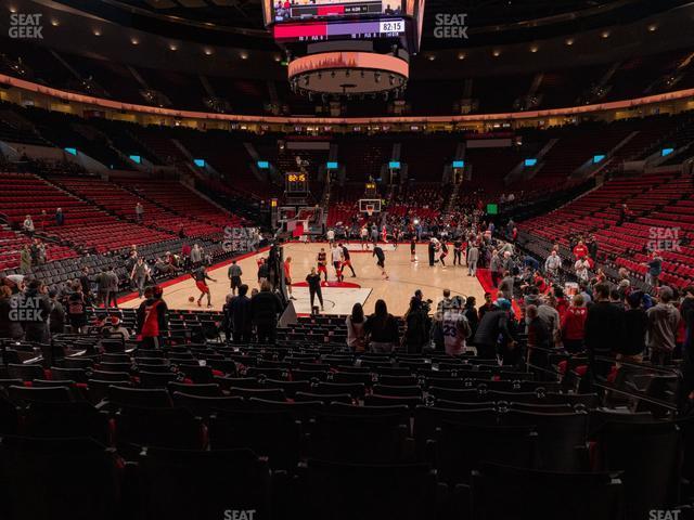 Seating view for Moda Center Section 106