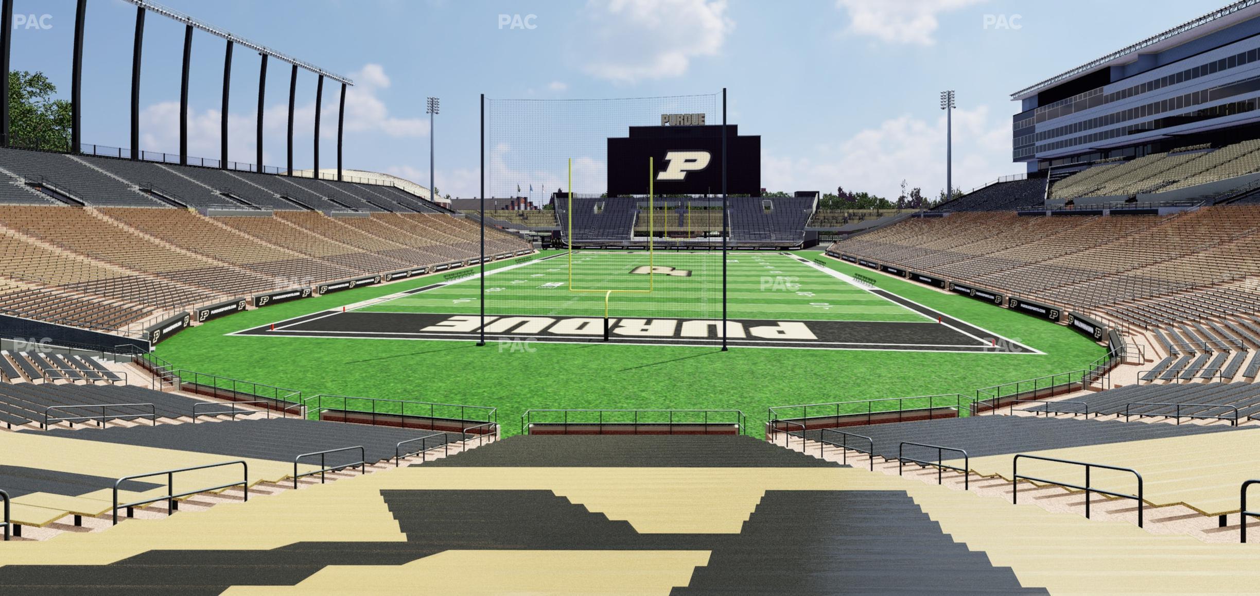 Seating view for Ross Ade Stadium Section 116