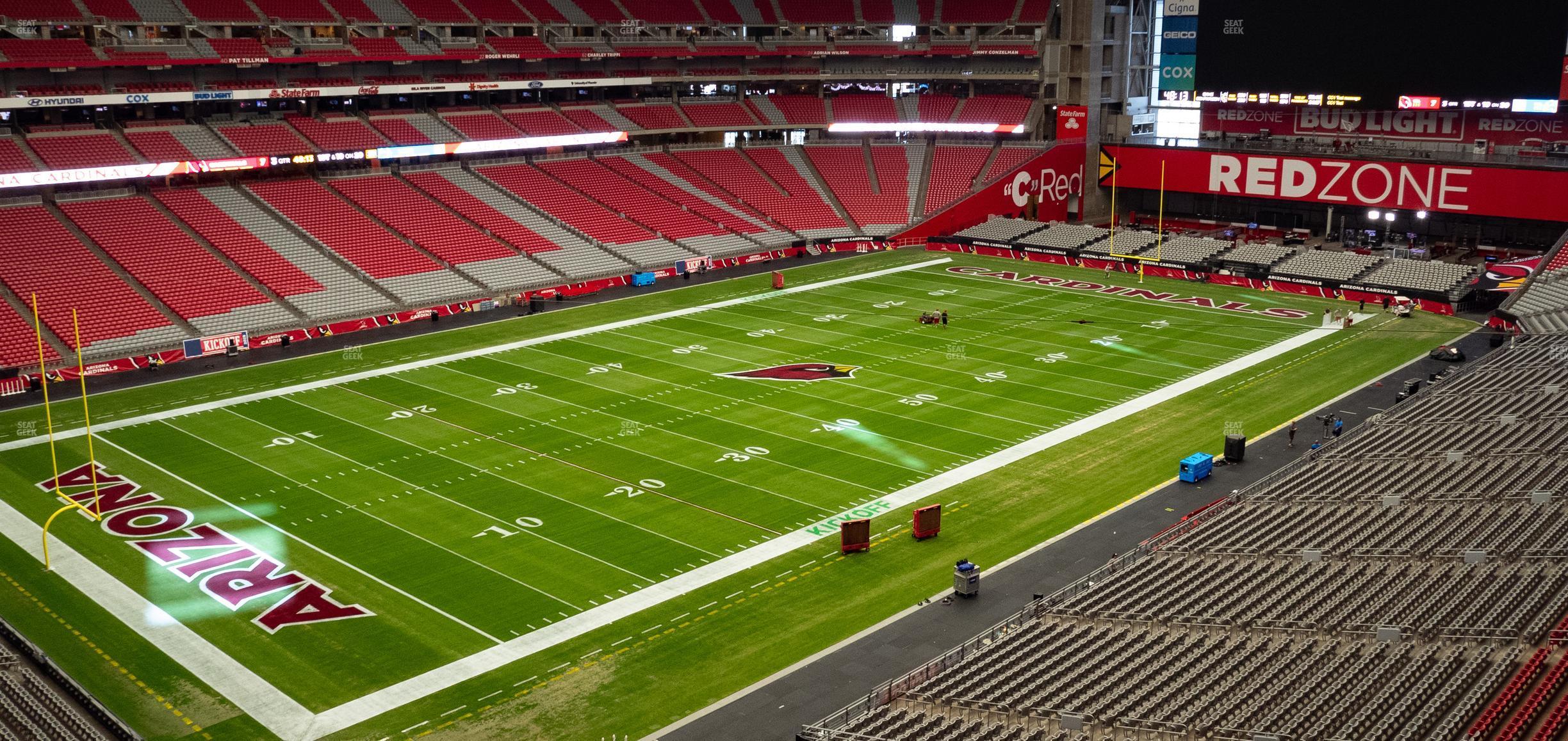 Seating view for State Farm Stadium Section Ring Of Honor 422