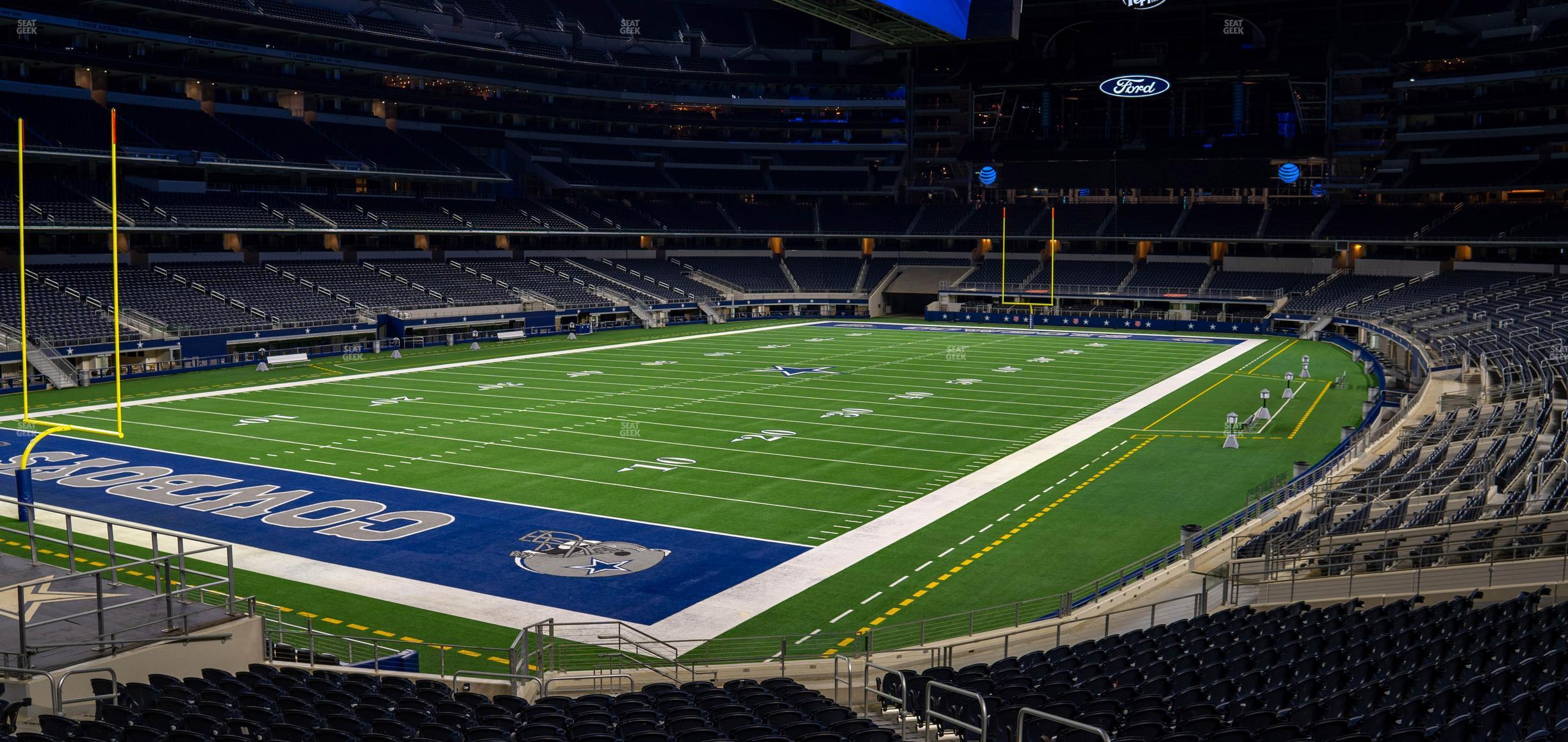 Seating view for AT&T Stadium Section Hall Of Fame Suite 235