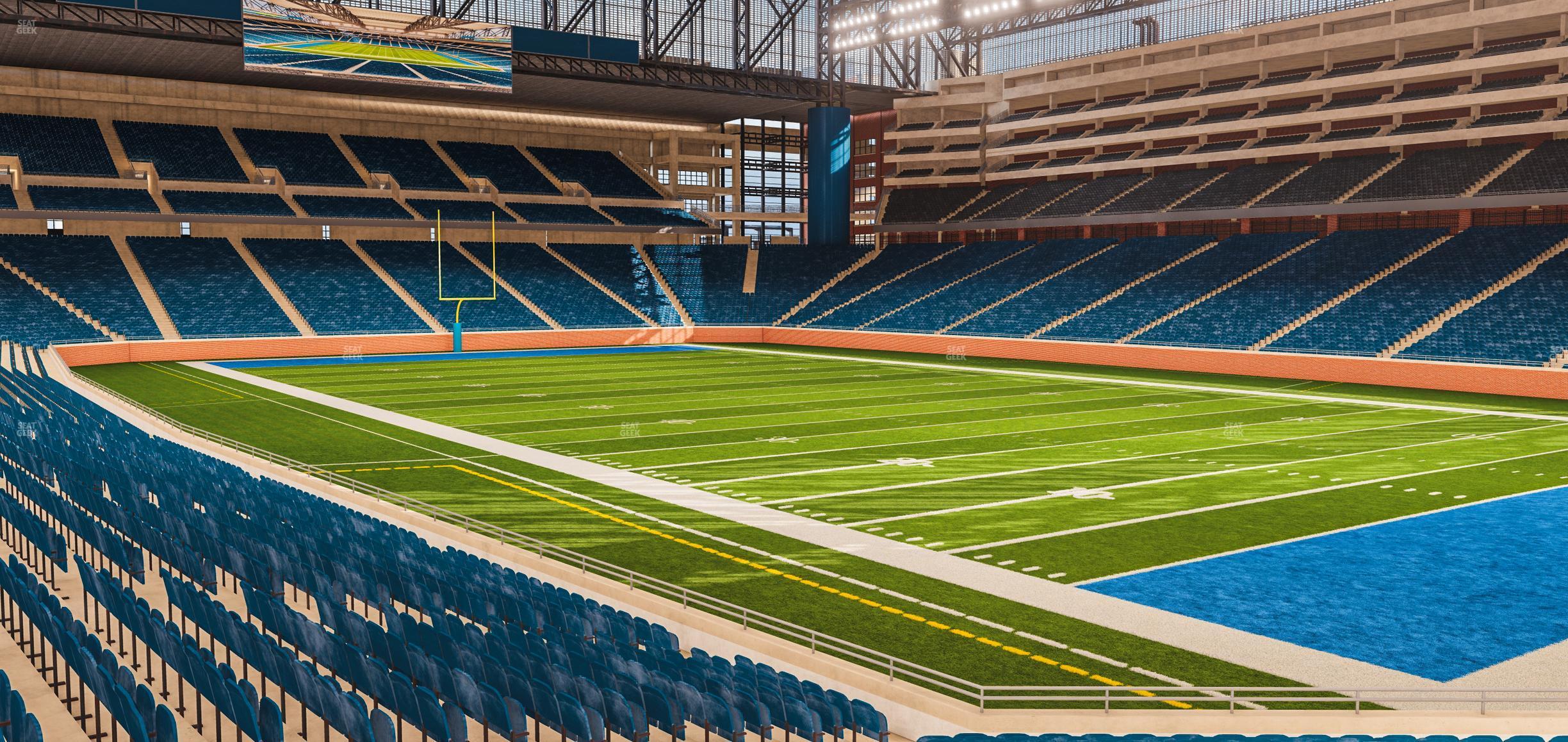 Seating view for Ford Field Section 133