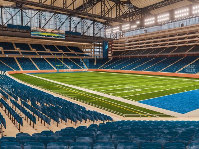 Seating view for Ford Field Section 133