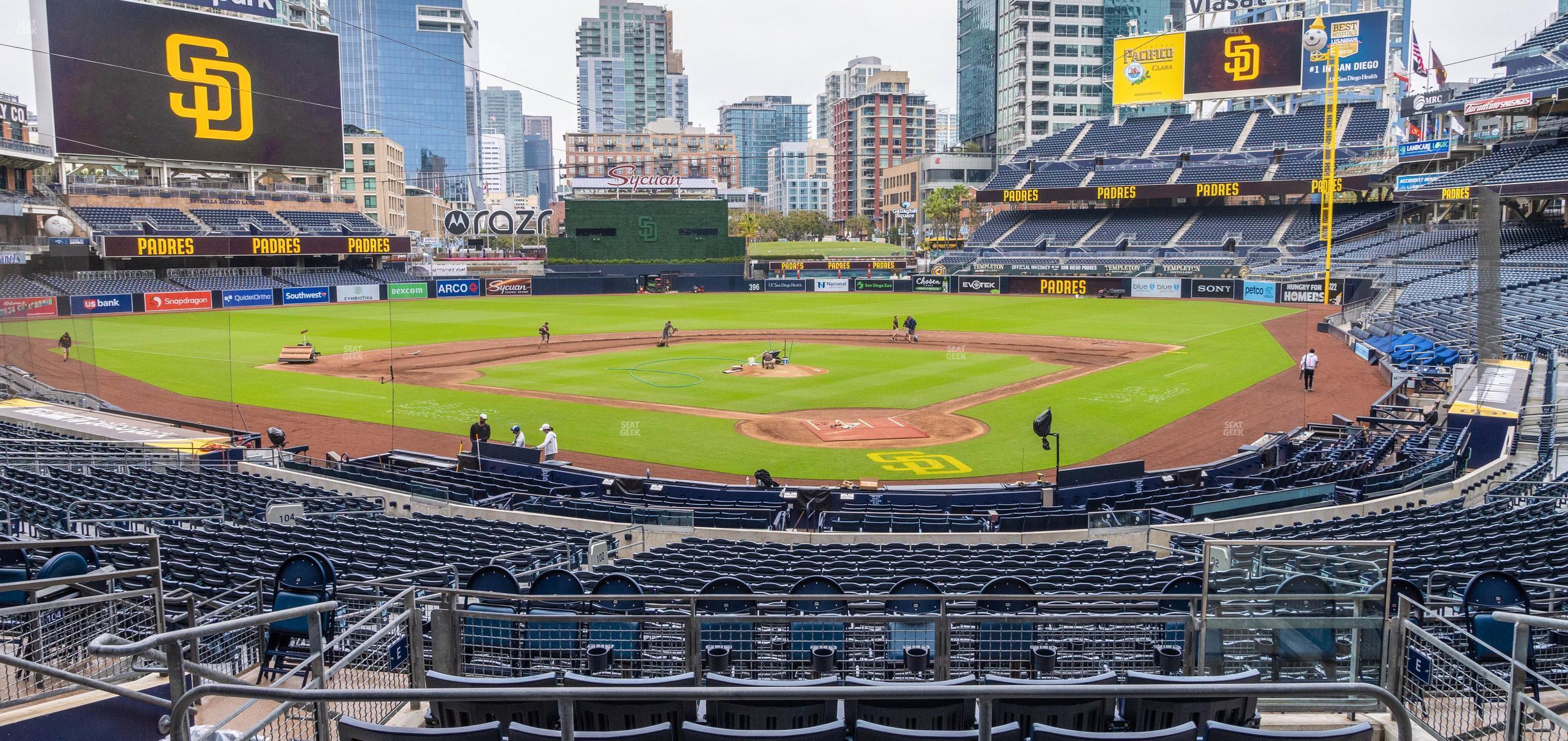 Seating view for Petco Park Section Premier Club E