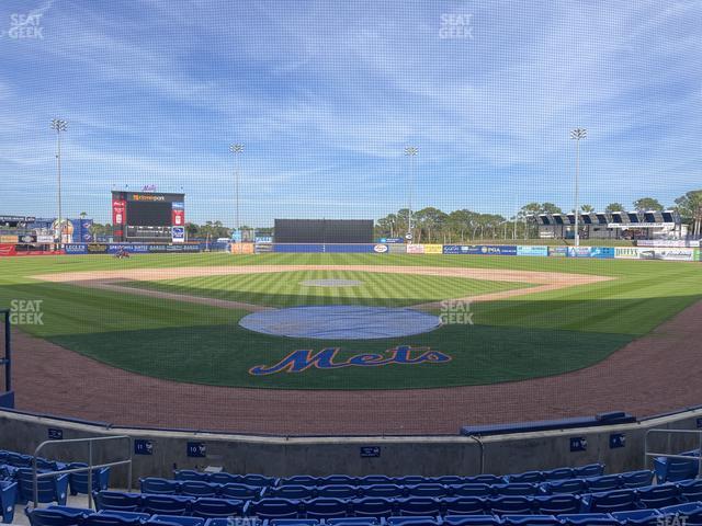 Seating view for Clover Park Section 10