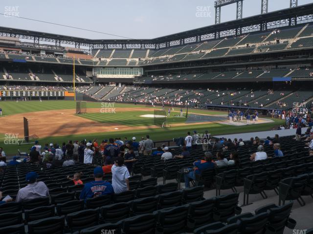 Seating view for Coors Field Section 141