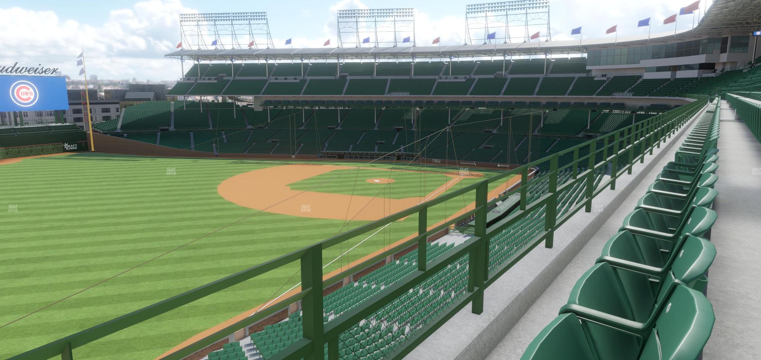 Seating view for Wrigley Field Section 304 Left