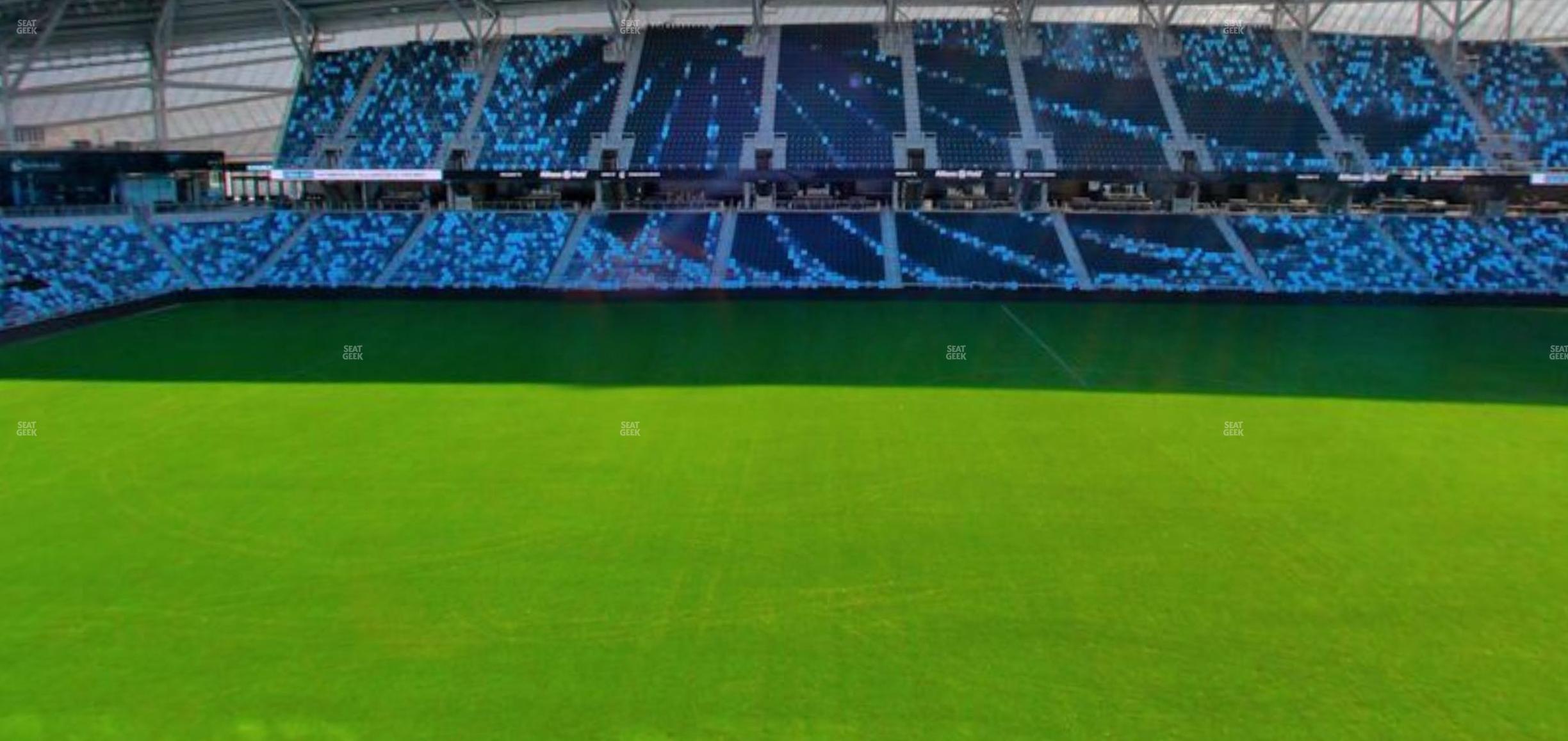 Seating view for Allianz Field Section 133