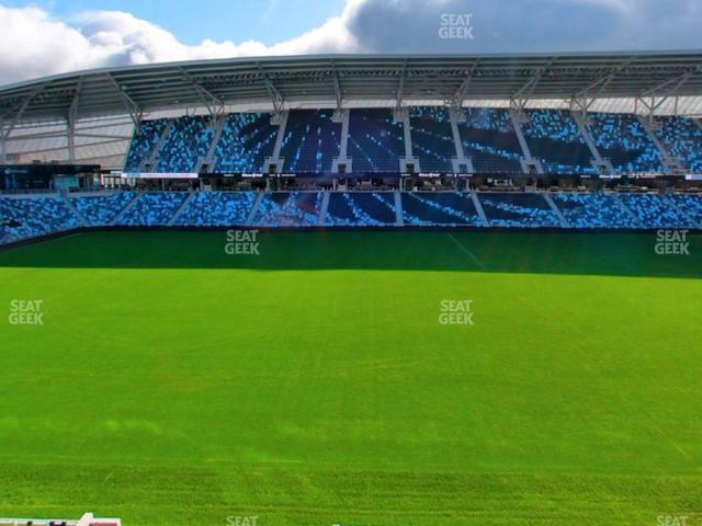 Seating view for Allianz Field Section 133