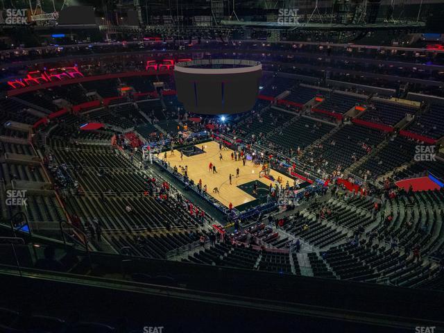 Seating view for Crypto.com Arena Section 313