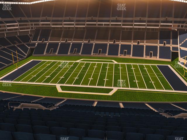 Seating view for Lumen Field Section 308