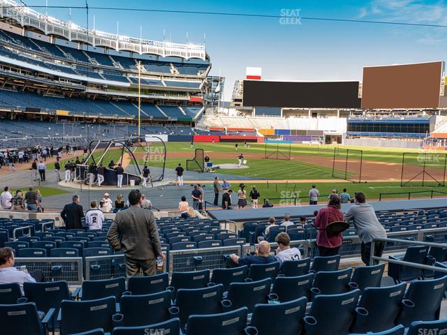 Seating view for Yankee Stadium Section Field Mvp 117 B