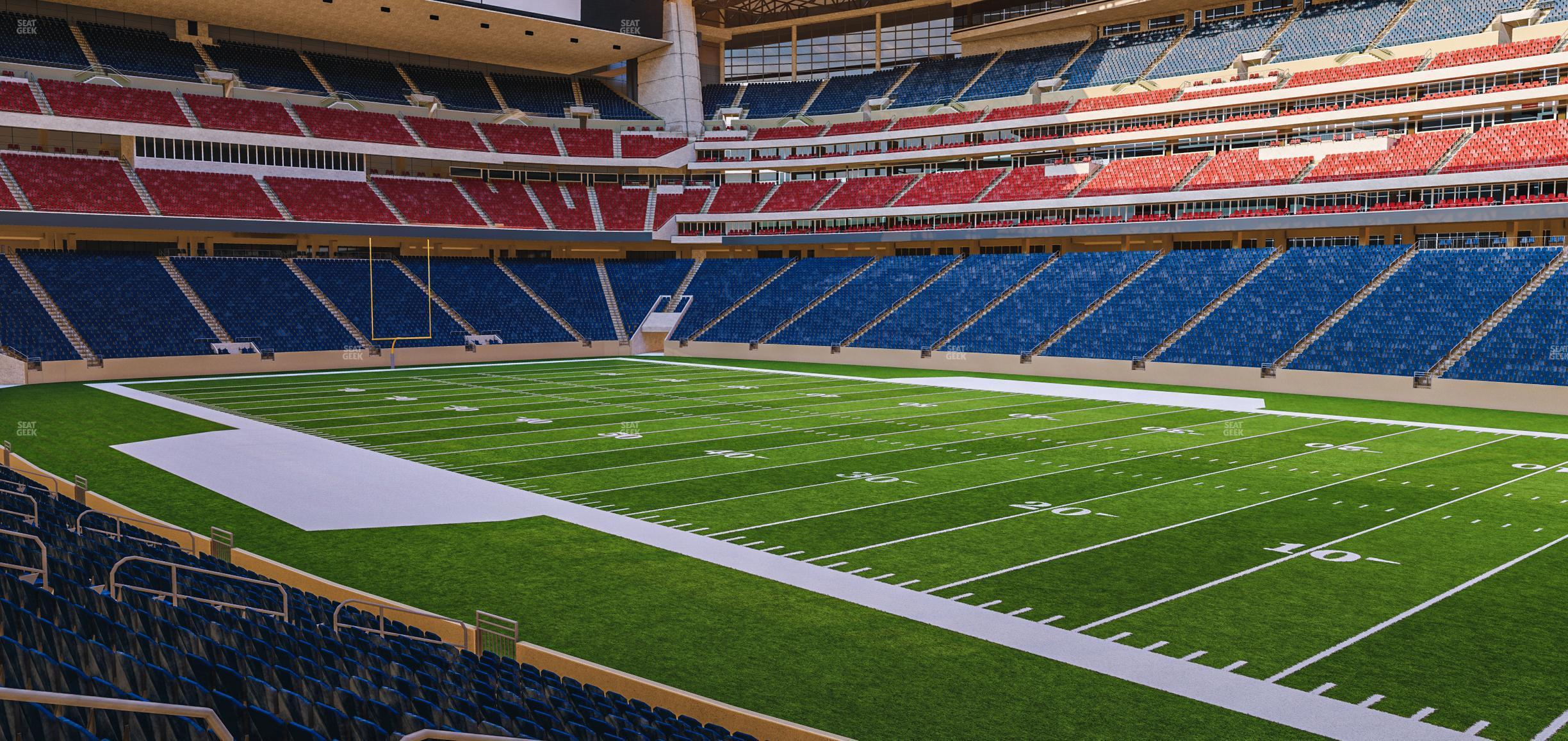 Seating view for NRG Stadium Section 122