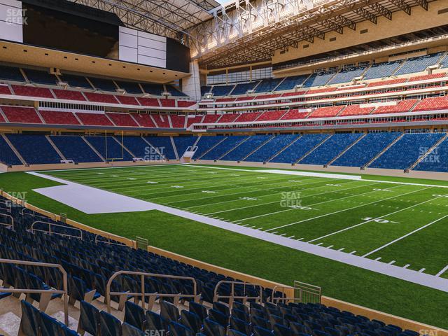 Seating view for NRG Stadium Section 122