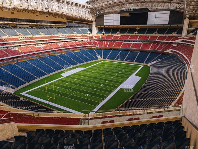 Seating view for NRG Stadium Section 643