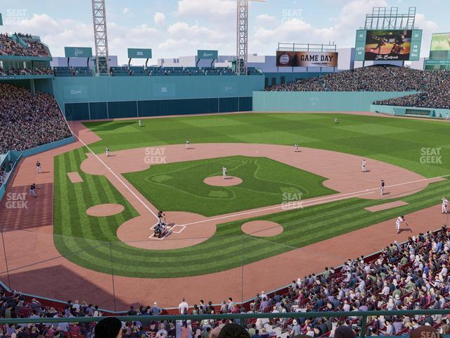 Seating view for Fenway Park Section Dell Technologies Club 1