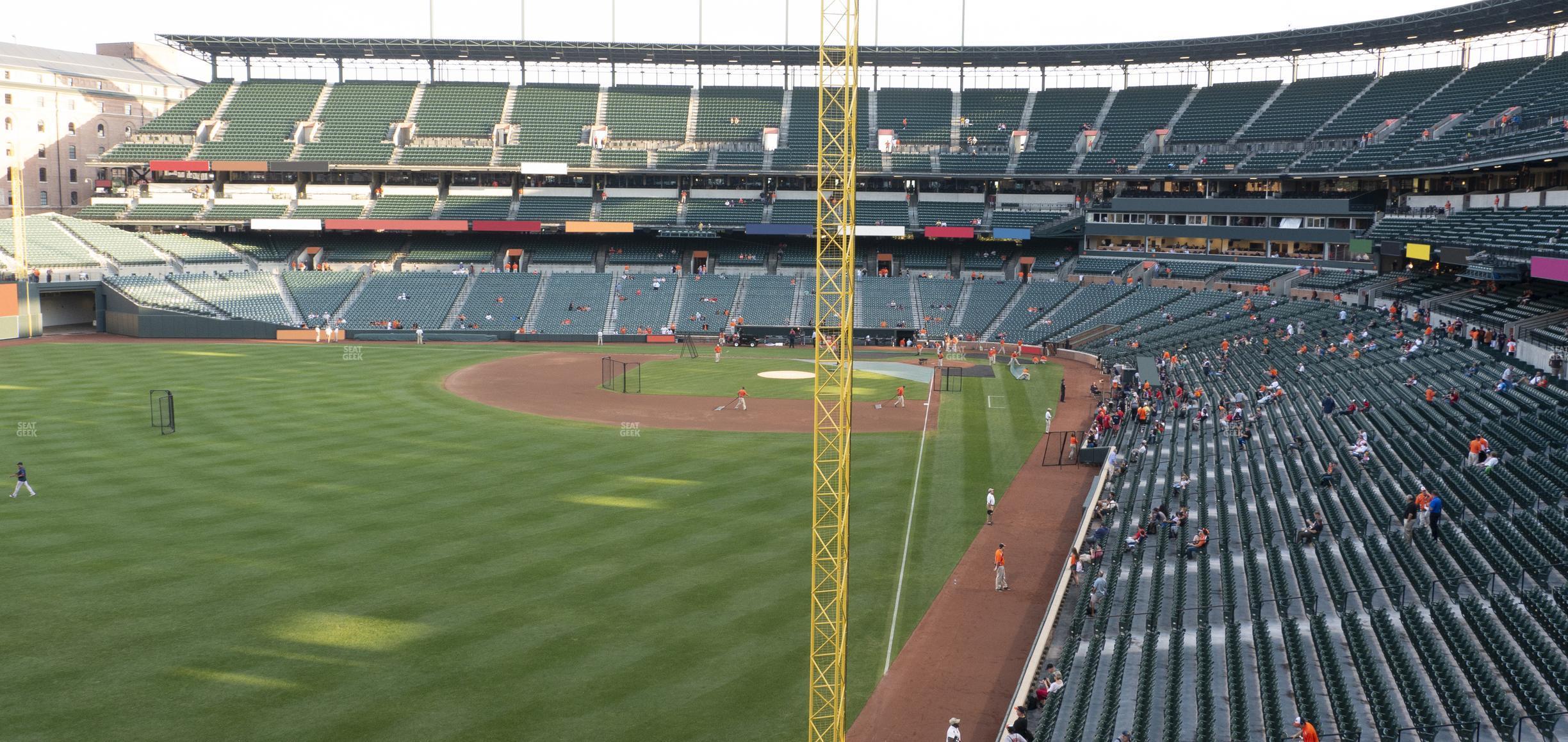 Seating view for Oriole Park at Camden Yards Section 276