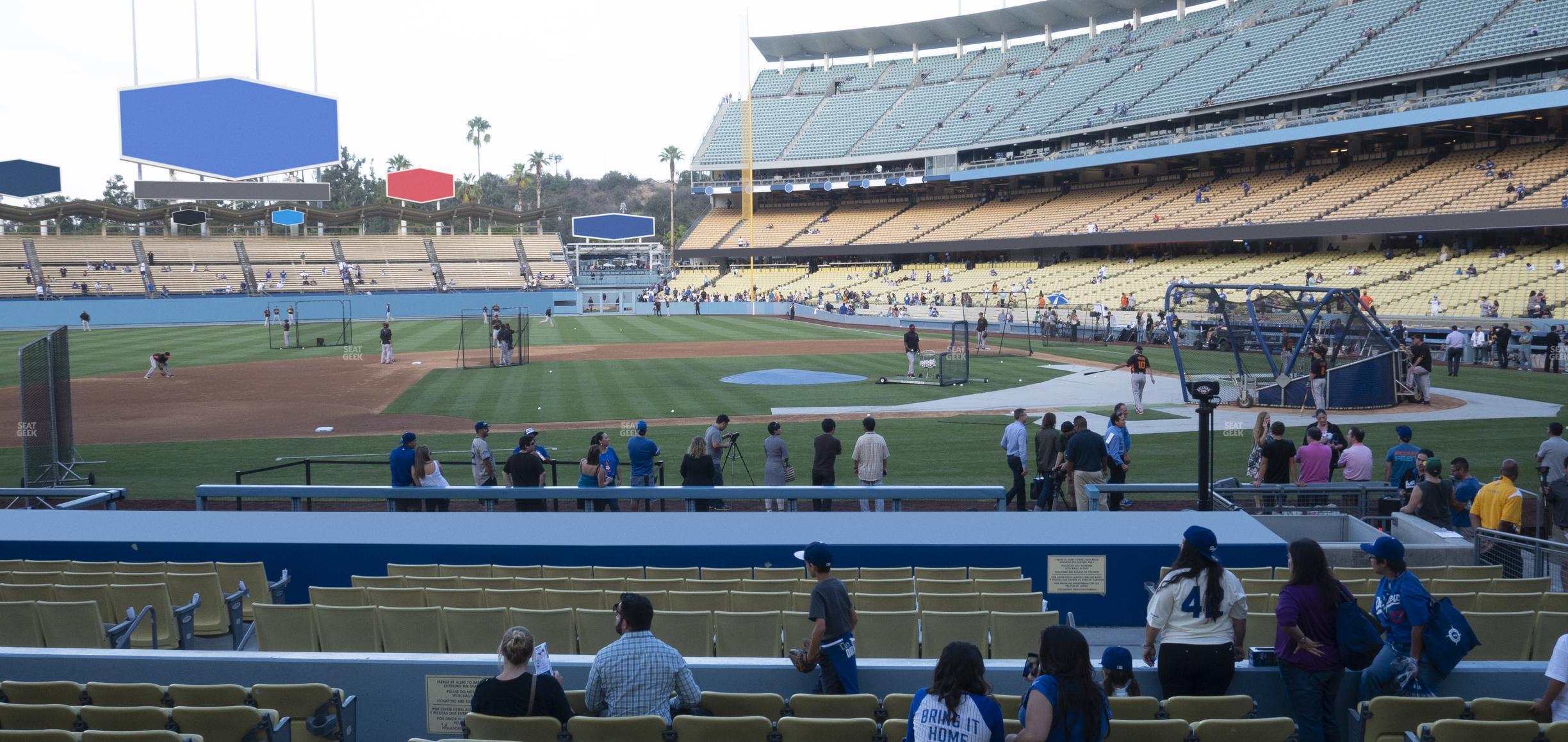 Seating view for Dodger Stadium Section 17 Fd