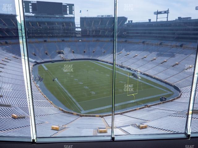 Seating view for Lambeau Field Section 688