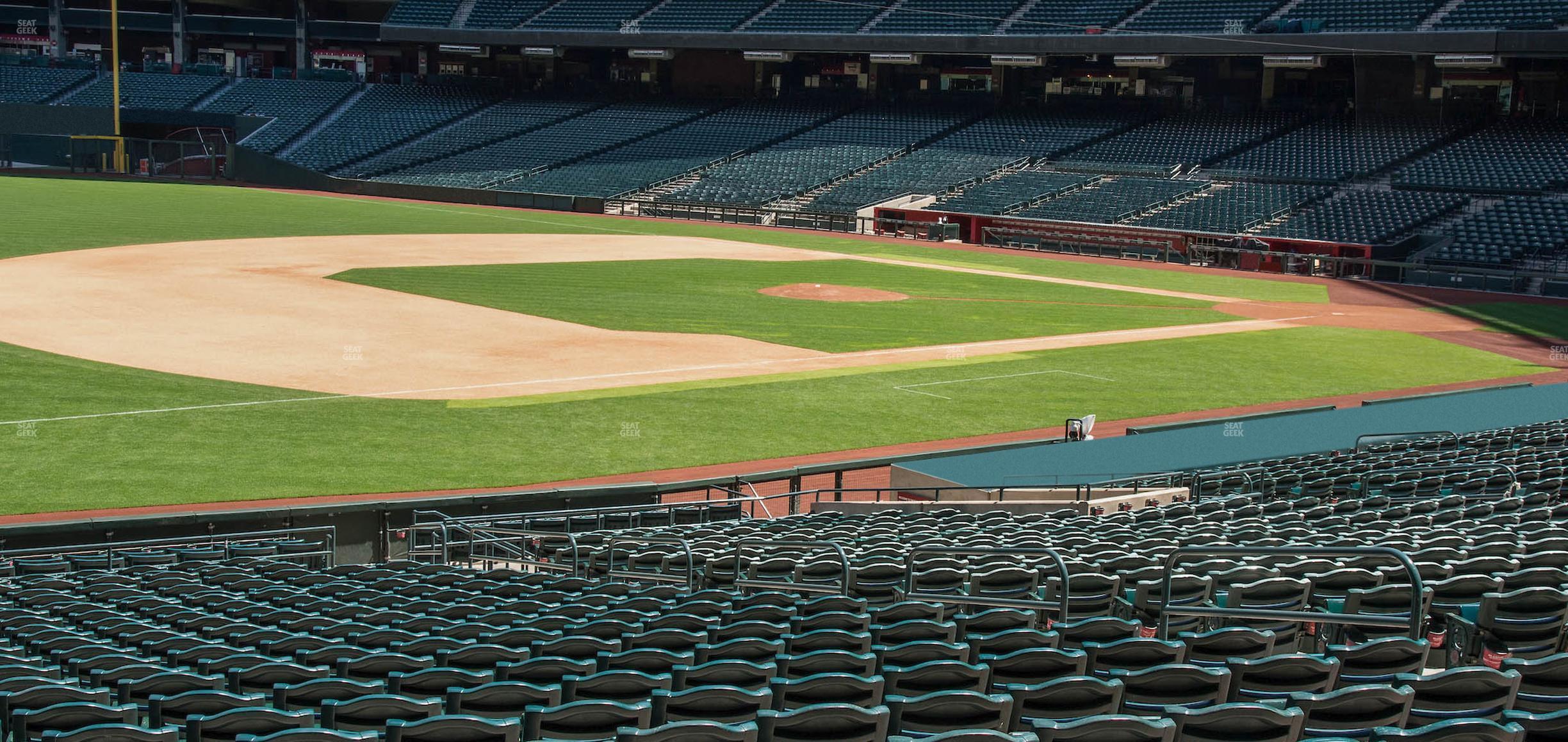 Seating view for Chase Field Section 131 W